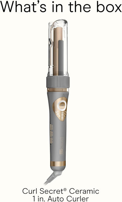 Conair InfinitiPRO Automatic Curling Iron, 3/4" Curl Chamber, Dual Voltage