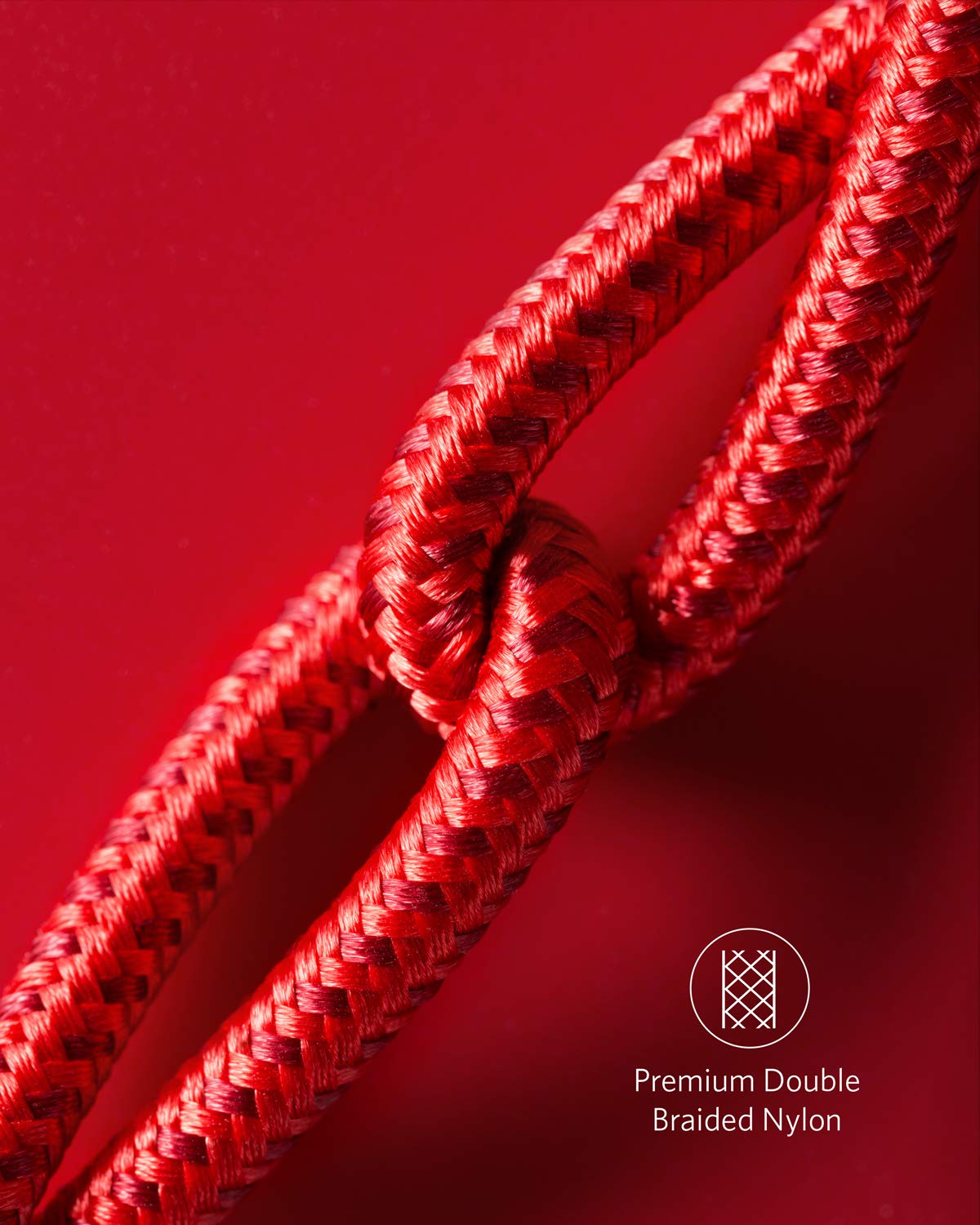 Anker USB C to USB C Cable, Type-C 60W Fast Charging Cable (6FT, 2Pack) for iPhone 17/16 Series, iPad mini 6 (Red)