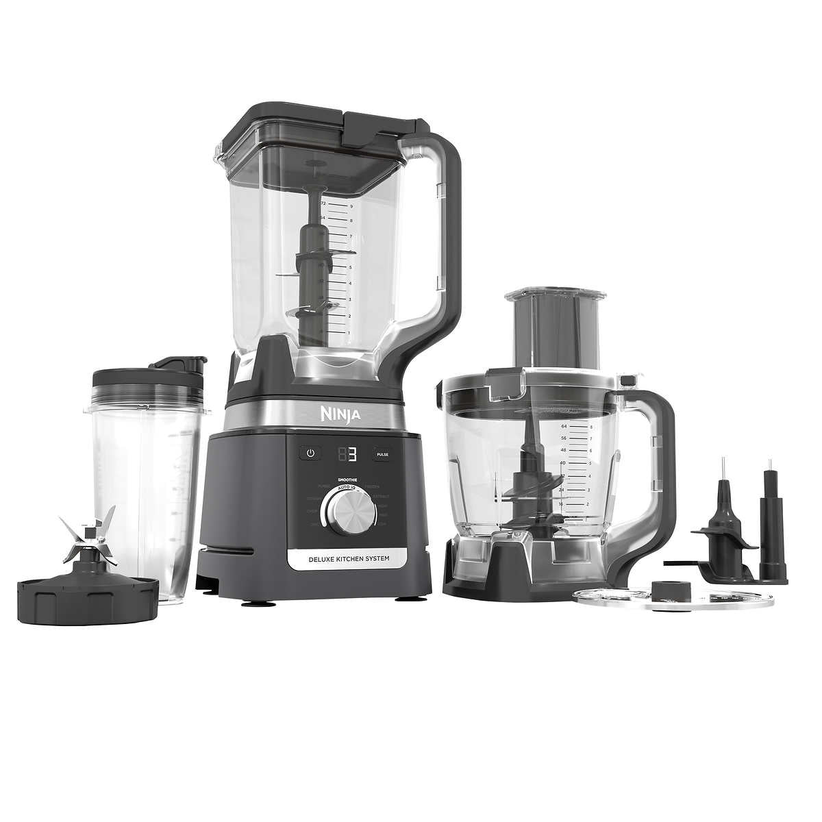 Ninja Deluxe Blender & Kitchen System with 88-oz. (2.6 L) Pitcher, 9-Cup Processor & Auto-iQ