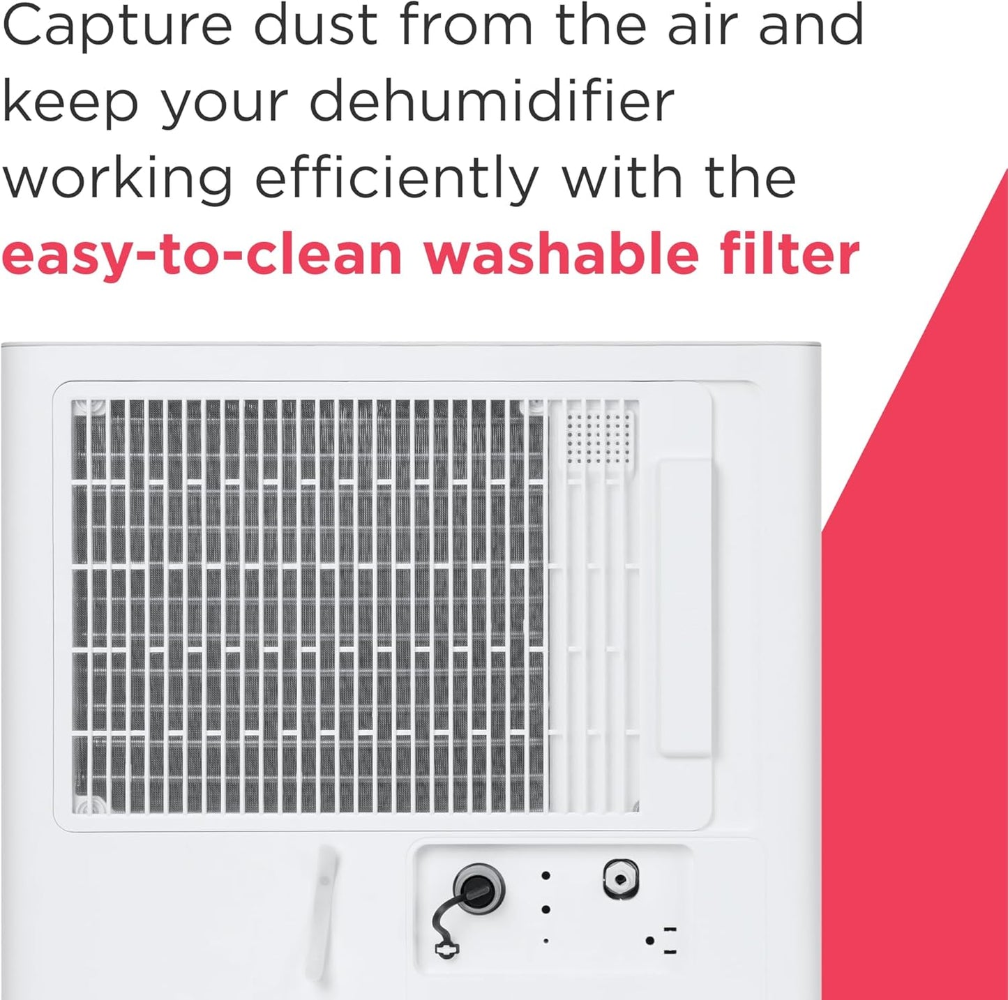 Frigidaire 23.66 L (50 Pints) with Built-In Pump Dehumidifier and Wi-Fi