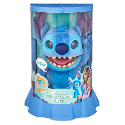 RealFX Disney Stitch Puppetronic Interactive Plush Toy with 100+ Sounds and Actions