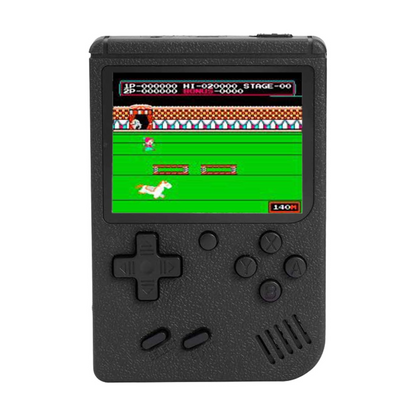 Retro Handheld Game Console - 400 Classic Games, 3.0-Inch Screen (Black)