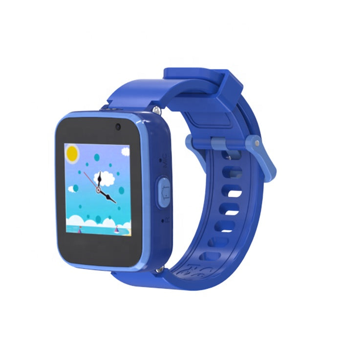 Ultrend Giggles Kids Smart Watch - MP3 Playback, Touch Screen, Built-in Flash, Fun Games (Blue)